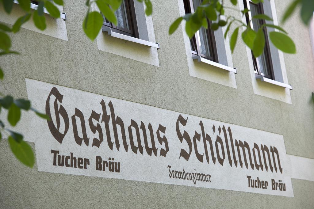 פויכטוונגן Gasthaus Schoellmann מראה חיצוני תמונה